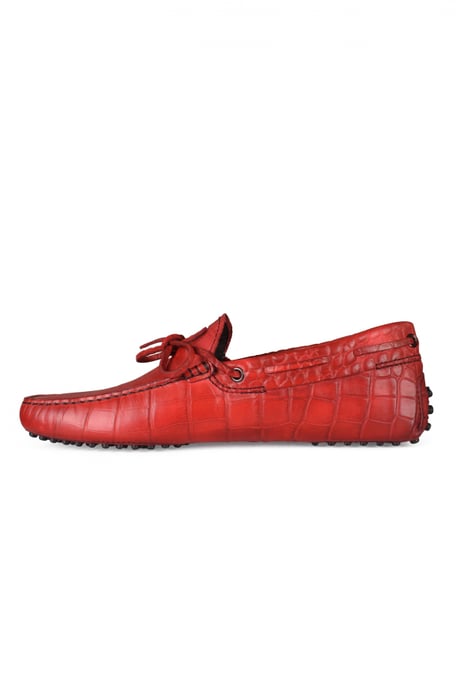 Tod’s Mokassins aus Leder Rot - Image 3