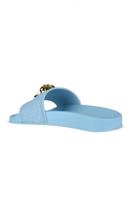 Versace Steppschuhe Medusa Blau - Image 3