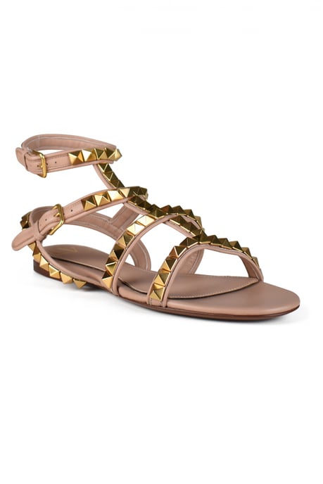 Valentino Garavani Rockstud Sandalen Rosa - Image 3