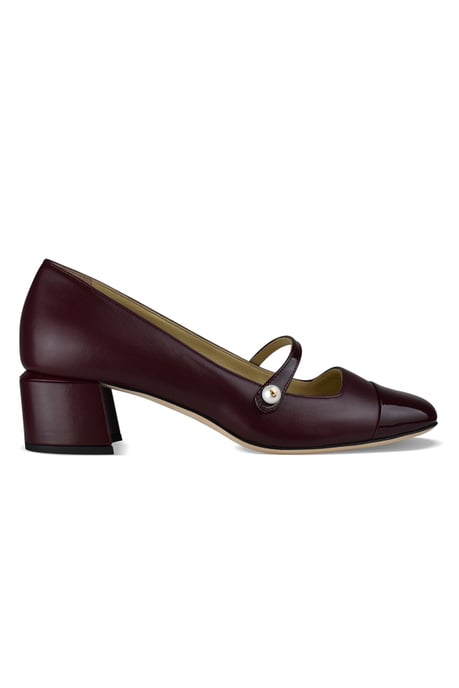 Jimmy Choo Elisa 45 Pumps Bordeaux Bordeaux - Image 1