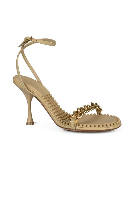 Bottega Veneta Dot Sandalen Beige - Image 3