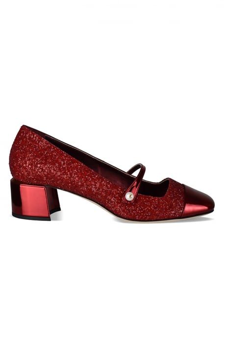Jimmy Choo Elisa 45 Pumps Rot - Image 1
