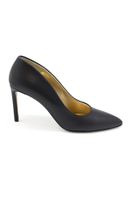 Walter Steiger Lederpumps Blau - Image 1