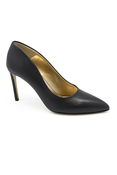 Walter Steiger Lederpumps Blau - Image 2