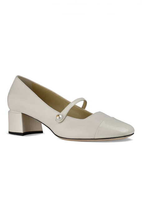 Jimmy Choo Elisa 45 Pumps Weiß - Image 2