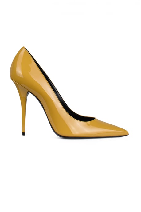 Saint Laurent Instinct 100 Pumps Gelb - Image 1