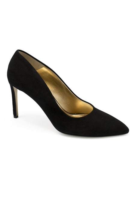 Walter Steiger Wildleder Pumps Schwarz - Image 2