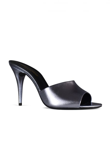 Saint Laurent LA 16 Mules Silber - Image 3