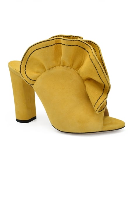 Jimmy Choo Haile 100 Mules Gelb - Image 3