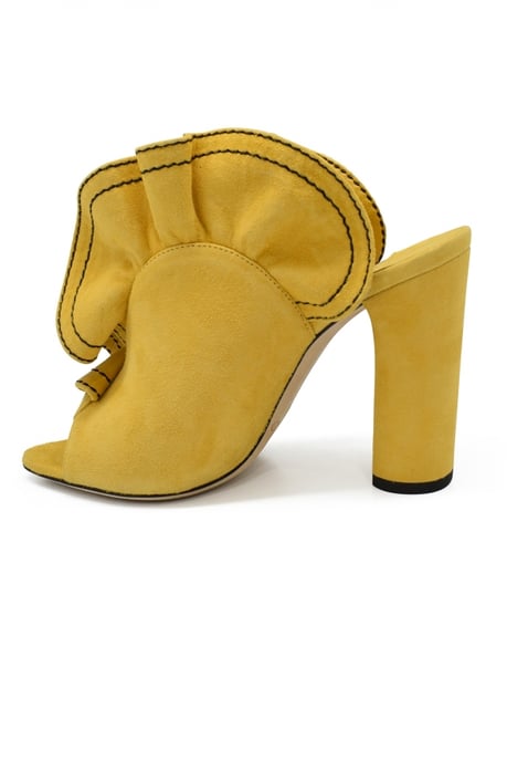 Jimmy Choo Haile 100 Mules Gelb - Image 4