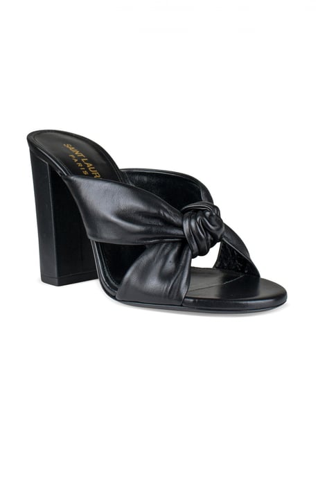 Saint Laurent Loulou Mules Schwarz - Image 2