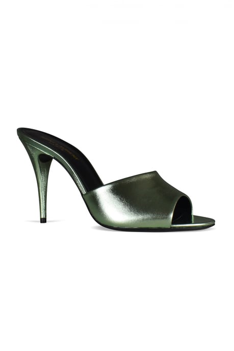 Saint Laurent LA 16 Mules Grün - Image 3