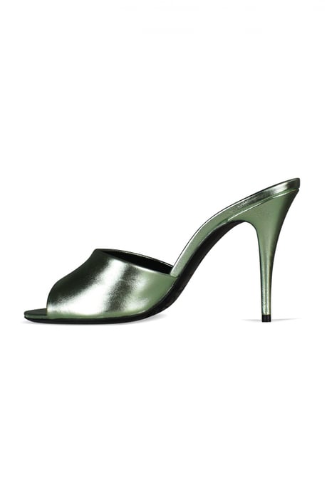 Saint Laurent LA 16 Mules Grün - Image 4