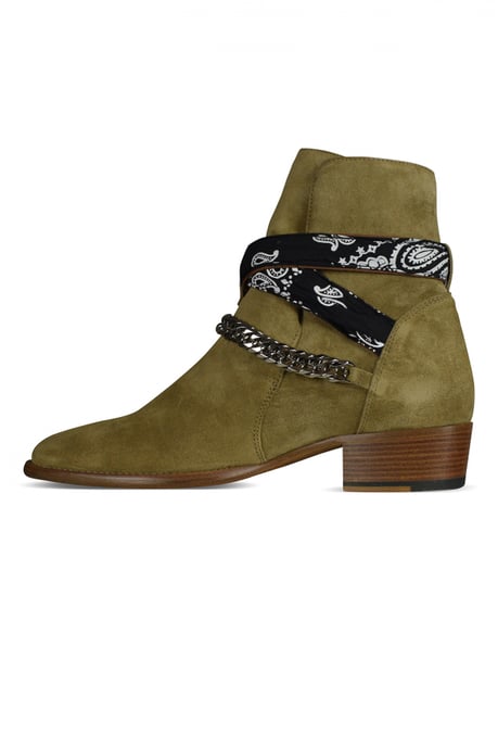 AMIRI Bottinen Bandana Buckle Braun - Image 3