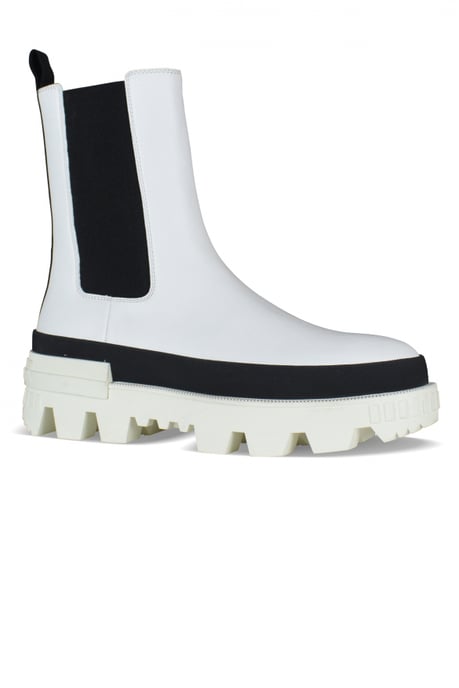 Moncler Coralyne Stiefeletten Weiß - Image 3