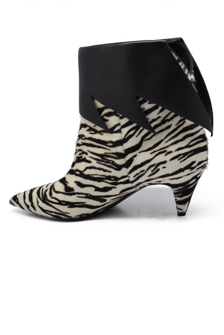 Saint Laurent Puppenstiefel Schwarz - Image 4