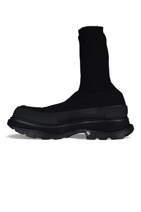 Alexander McQueen Stiefeletten Tread Slick Schwarz - Image 3