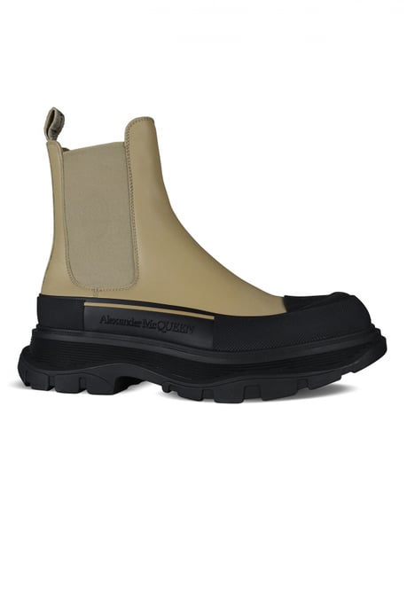Alexander McQueen Tread Slick Stiefeletten Beige - Image 3