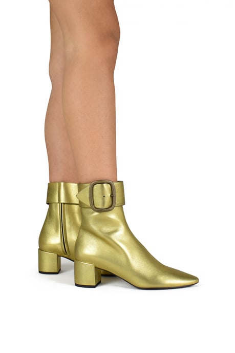 Saint Laurent Stiefeletten Joplin 50 Gold - Image 2