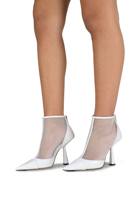 Jimmy Choo Stiefeletten Kix 100 Weiß - Image 2