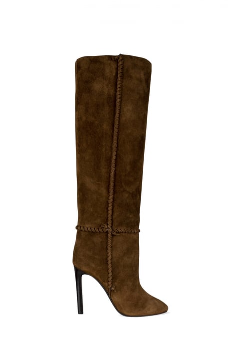 Saint Laurent Mica Stiefel Braun - Image 1