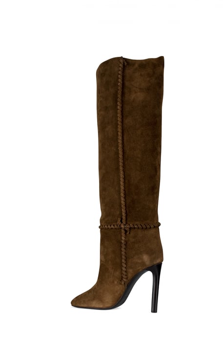 Saint Laurent Mica Stiefel Braun - Image 4
