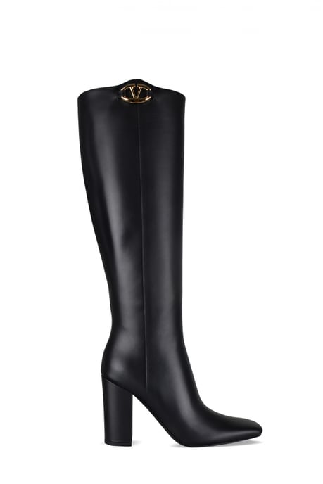 Valentino Garavani Stiefel VLogo Schwarz - Image 1
