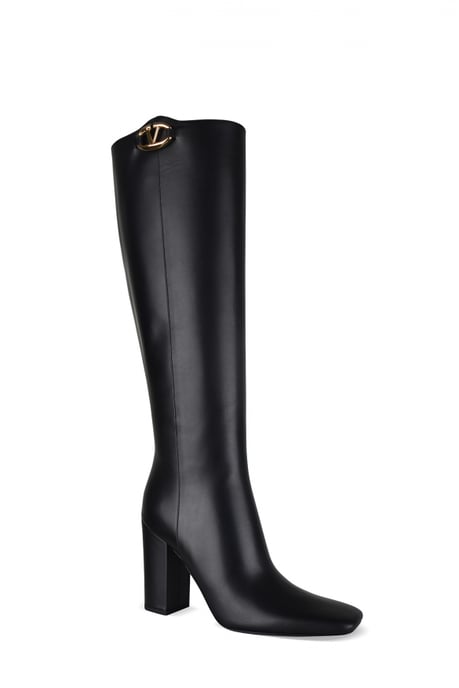 Valentino Garavani Stiefel VLogo Schwarz - Image 2