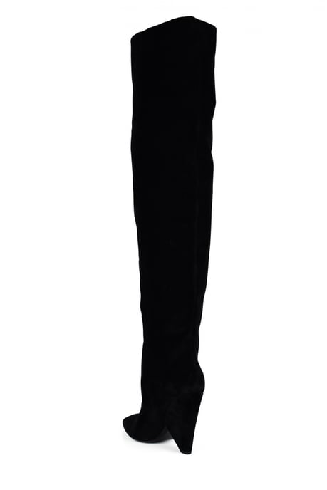 Saint Laurent Niki Stiefel Schwarz - Image 4