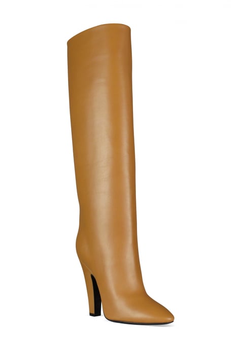 Saint Laurent Stiefel Tubes 68 Kamel - Image 3