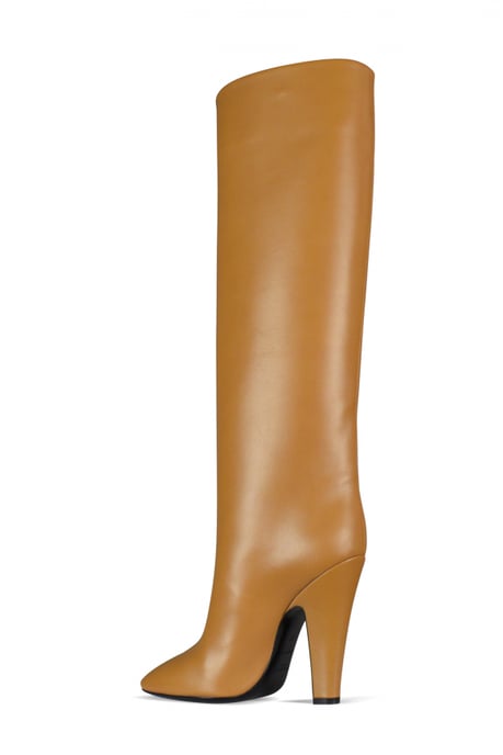Saint Laurent Stiefel Tubes 68 Kamel - Image 4