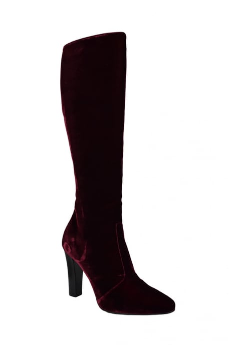 Saint Laurent Stiefel Lily Bordeaux Bordeaux - Image 3