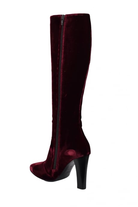Saint Laurent Stiefel Lily Bordeaux Bordeaux - Image 4