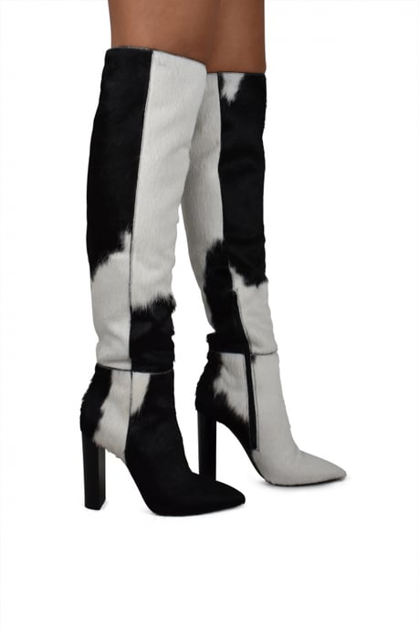 Saint Laurent Stiefel 76 Schwarz - Image 2