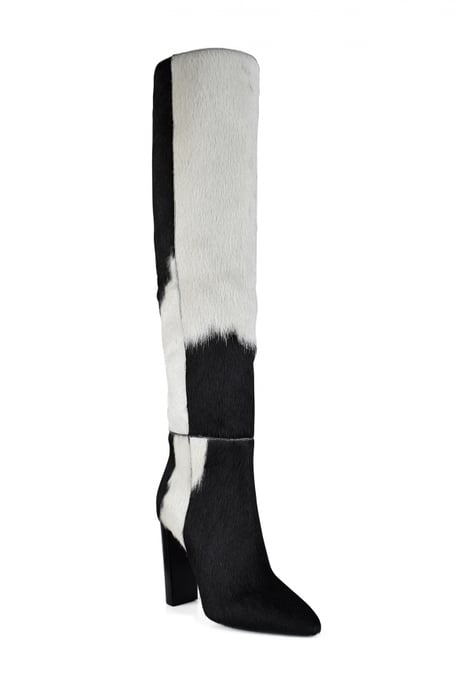 Saint Laurent Stiefel 76 Schwarz - Image 3