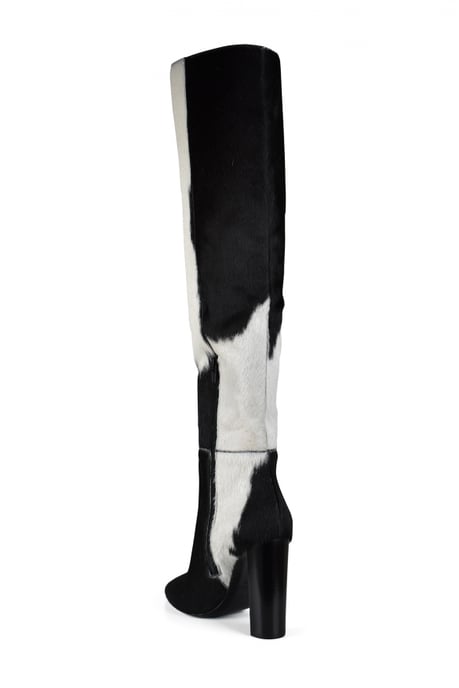 Saint Laurent Stiefel 76 Schwarz - Image 4