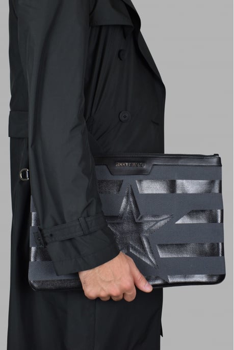 Jimmy Choo Derek Clutch Grau - Image 2