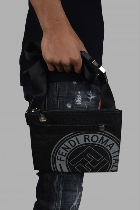 Fendi Clutch Schwarz - Image 2