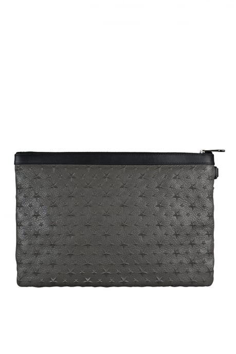 Jimmy Choo Derek Clutch Grau - Image 2