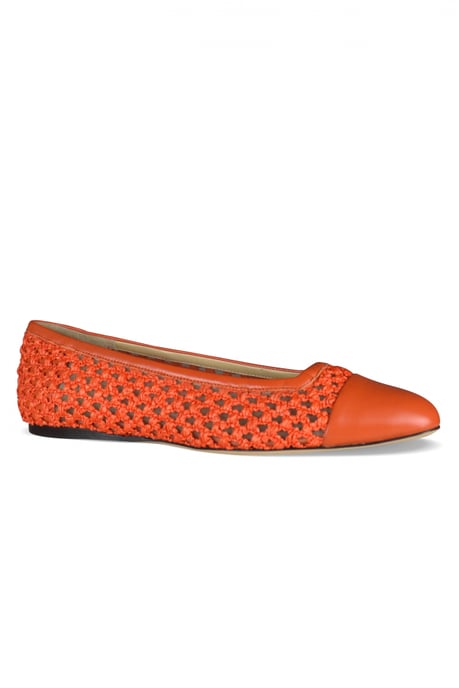 Jimmy Choo WATSON Ballerinas Orange - Image 3