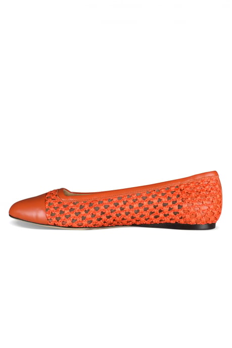 Jimmy Choo WATSON Ballerinas Orange - Image 4