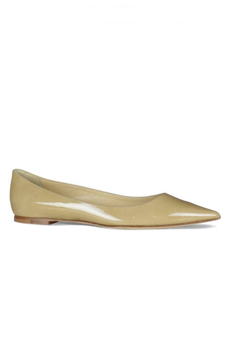 Jimmy Choo Ballerinas ALINA Beige - Image 3
