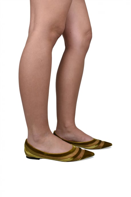 Jimmy Choo Ballerinas Love Grün - Image 2