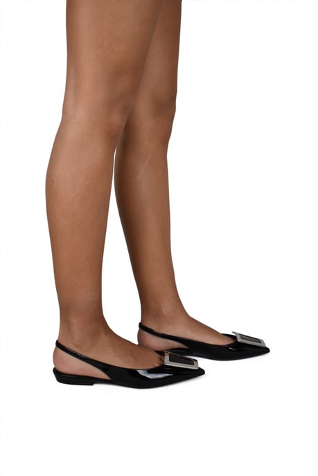 Saint Laurent Ballerinas Maxine Schwarz - Image 2