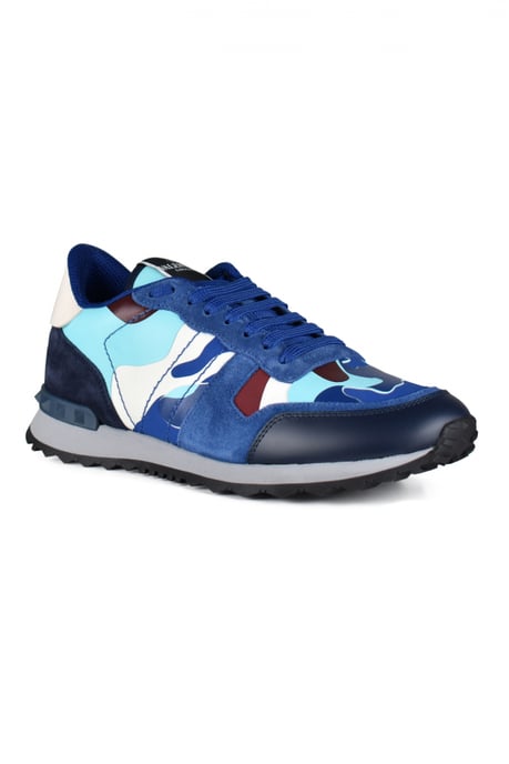Valentino Garavani Sneakers Rockrunner Blau - Image 2