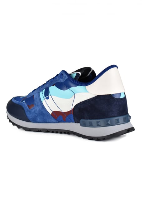 Valentino Garavani Sneakers Rockrunner Blau - Image 3