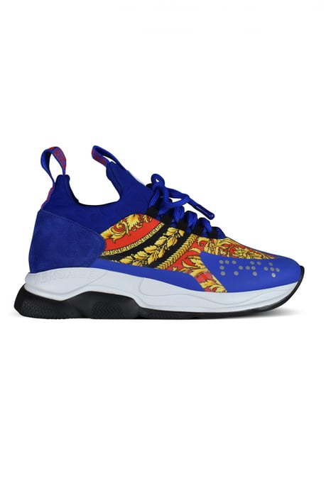 Versace Sneakers Chain Reaction Blau - Image 1