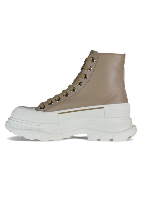 Alexander McQueen Sneakers Tread Slick Beige - Image 4