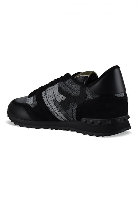 Valentino Garavani Sneakers Rockrunner Schwarz - Image 3