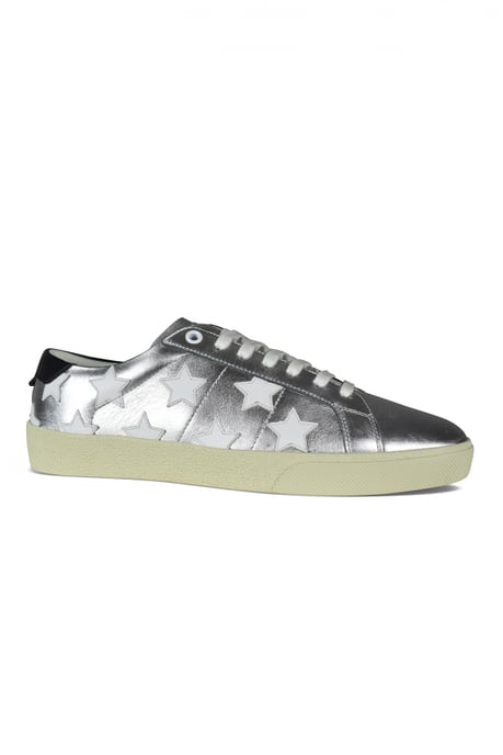 Saint Laurent Court Classic Sneakers Silber - Image 2
